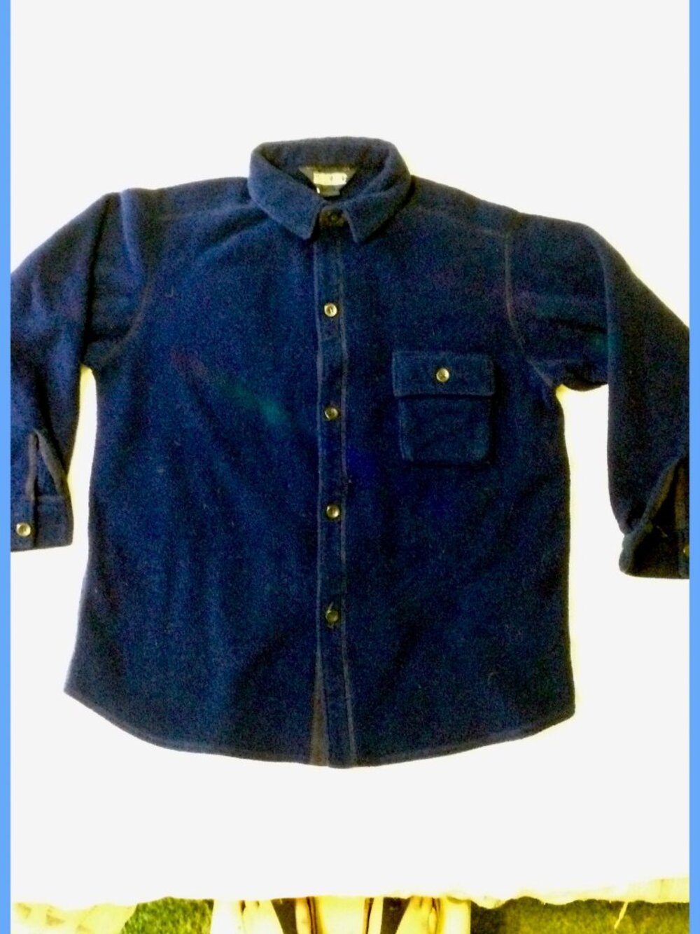 Cozy Fleece Shirt, sz L jr